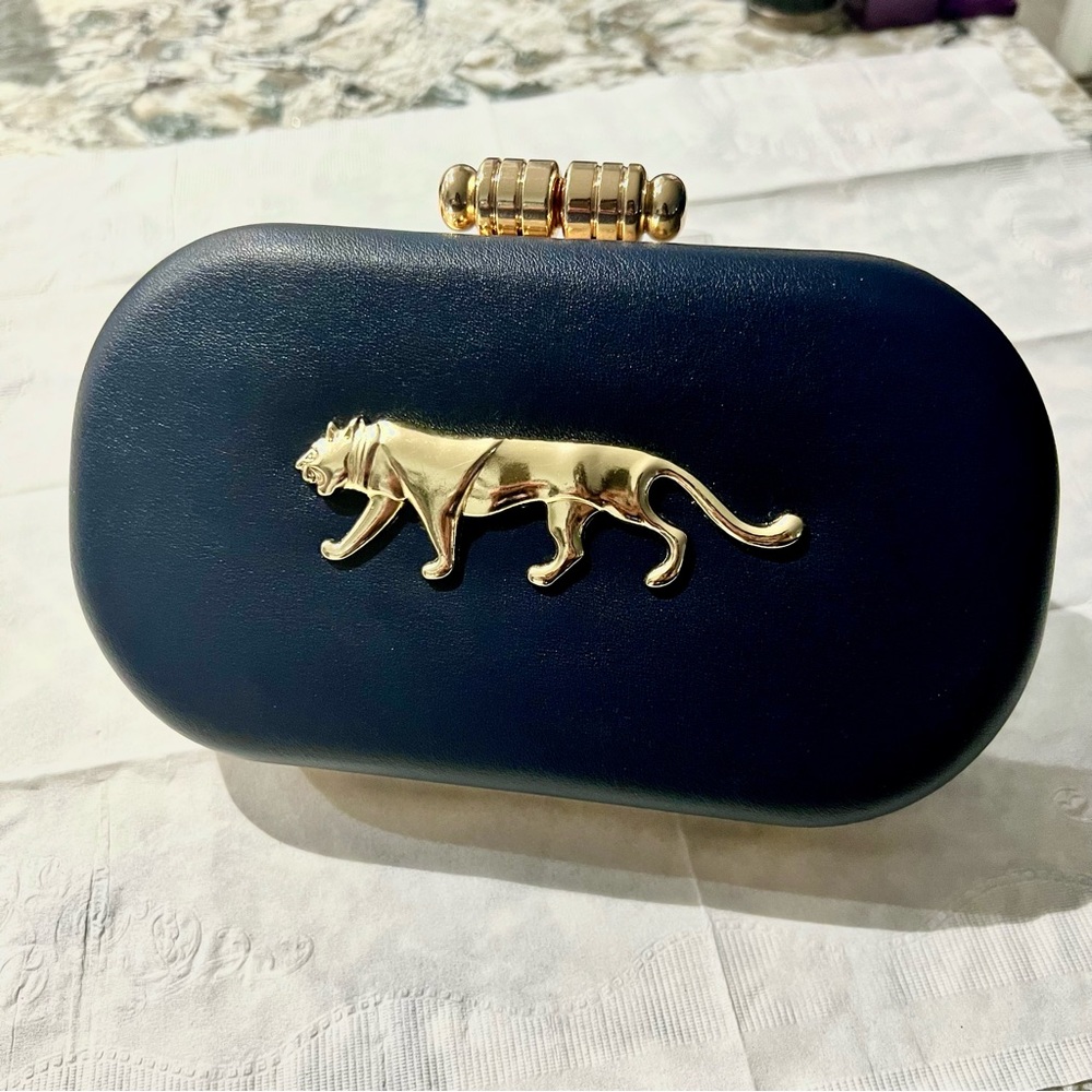 Brand new Navy Sabya Clutch